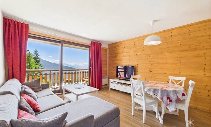 La Rosiere Apartment | 1 bedroom apartment + cabin for 6