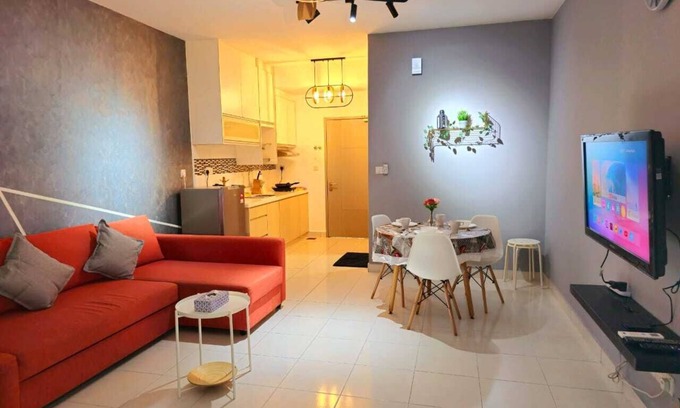 Kajang Apartment | 1 Dream Home @ Tiara Imperio Studio 舒适和最特别让您体验阳台风景