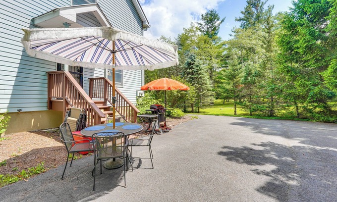 Hunter House | 1 Mi to Hunter Mtn: Cozy Unit on 6-Acre Property!
