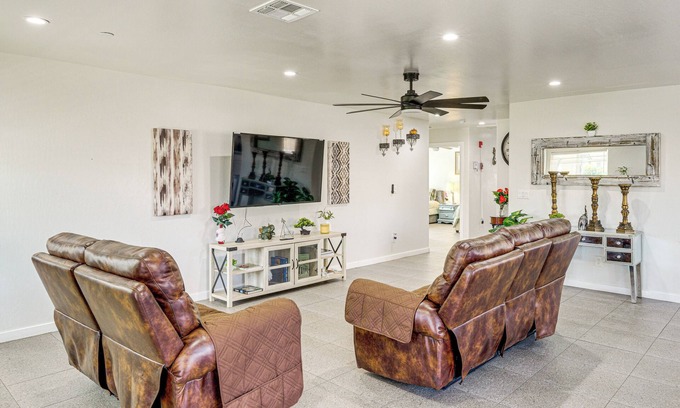 Bakersfield House | 1 Mi to Rabobank Arena: Home w/Gazebo!