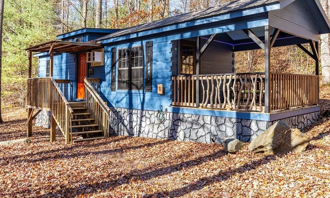 Hendersonville Cabin | {1 of 4} Cozy Cabins Near DuPont State Park! Pet Friendly!