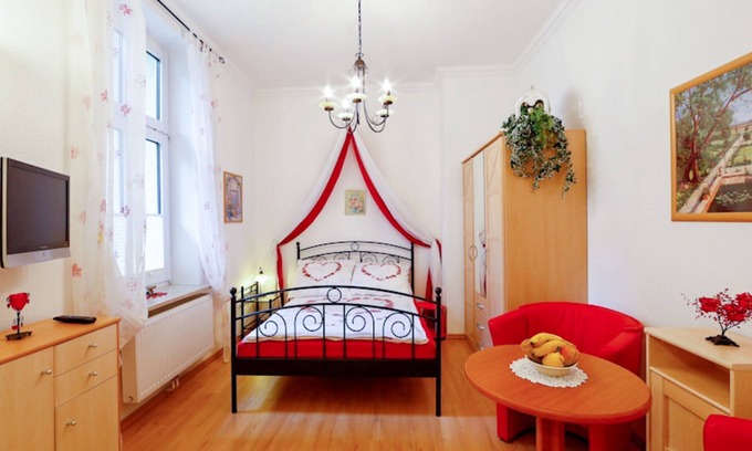 Ponitz am See Apartment | 1-room apartment no. 5, 20m², 1. Floor, east - Waldhaus Gronenberg