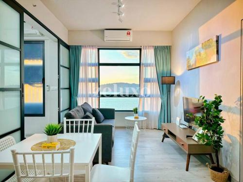 Downtown Kota Kinabalu Apartment | #10 Jesselton Quay City Pads Seaview by Zeluxo