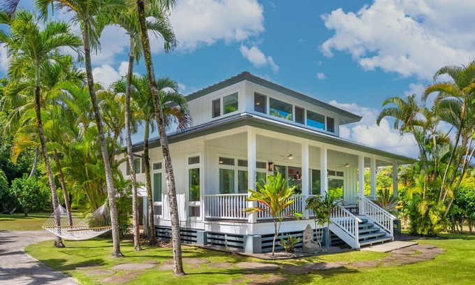 Kalihiwai House | 100 Steps to Anini Beach Ocean View from Primary Peaceful TVNCU-4219/SP-2011-13