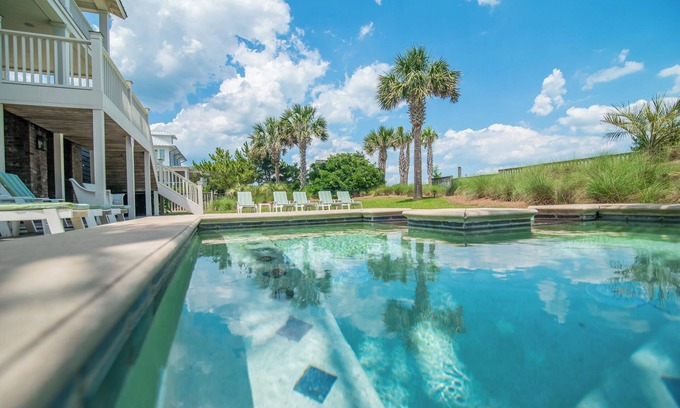 Debordieu Colony House | 1009 Debordieu Blvd Breathtaking Oceanfront Debordieu Home, Private Pool