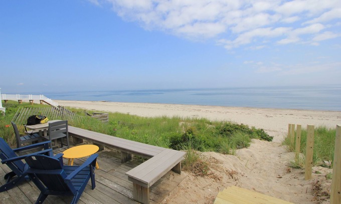 East Sandwich Cottage | 101 North Shore Blvd- 2 Cottages! Beachfront, stunning views, great for families