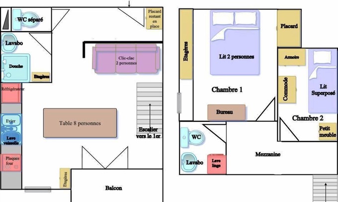 Aussois Apartment | 10m from ski slopes, 2nd floor, ski locker, 47m², Aussois
