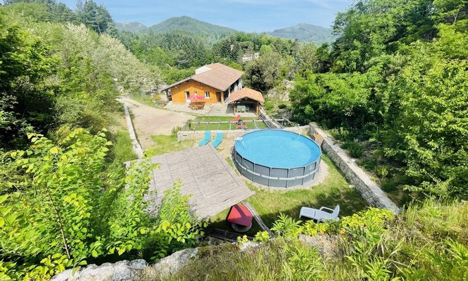 Saint-Jean-du-Gard House | 12-person chalet with pool