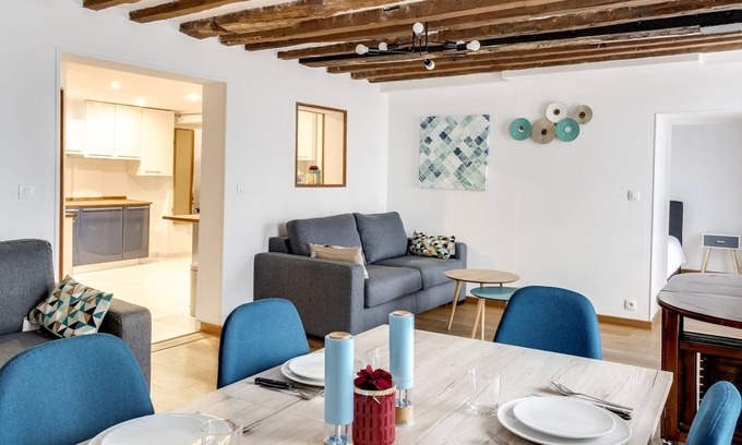 3rd Arrondissement Apartment | 130 Suite Olivia - Superb apartment in Paris.