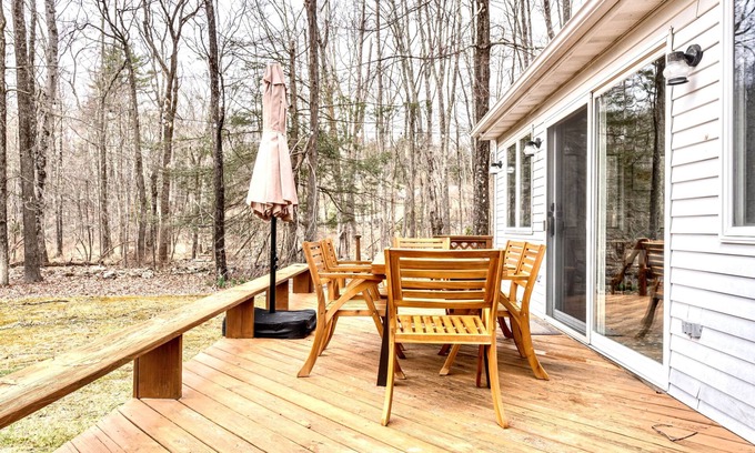 Stone Ridge House | 15-Acre Retreat in Hudson Valley with firepit and relaxing sauna