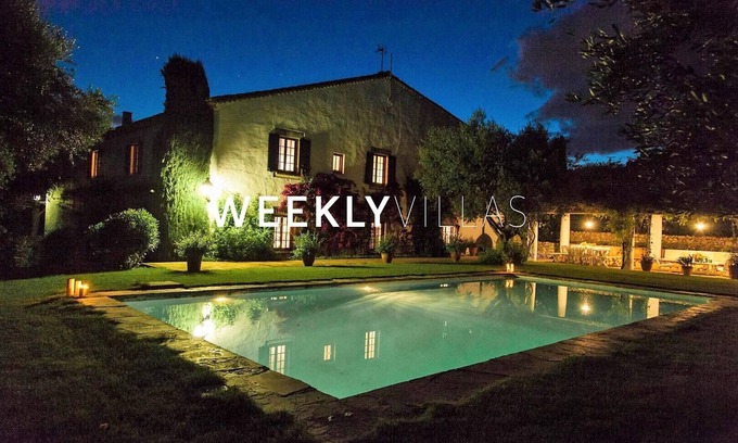Sitges Town Center Villa | 15 minutes by car/Sitges. Villa Mas Peirot Authentic. A/C. Garden 60 Hectares