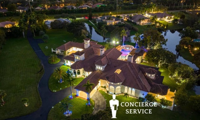 Weston Villa | 16,000 SF Palace /Indoor Basketball Court/Cinema