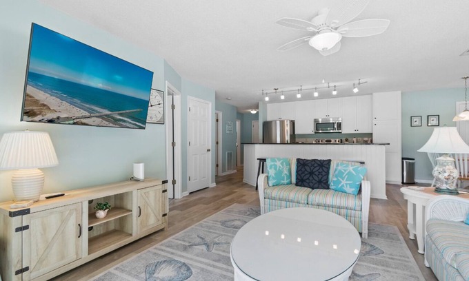 Sea Trail Condo | 16A - Newly renovated in 2023! Ground Level 2 bedroom/2 bath condo on Oyster Bay Golf Links
