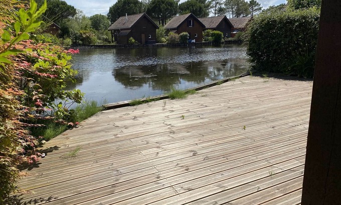 Hourtin Port Ski Chalet | 172 - Favorite chalet Hourtin Port - peace, nature, and the lake at your feet!