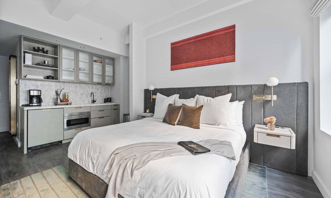 Financial District Apartment | 17John: Classic King Studio Apartment