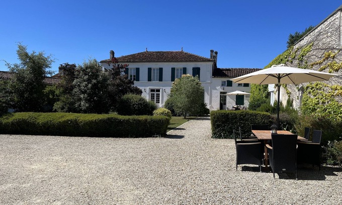Chassors Cottage | 1854 Chassors- Charente gîte - 4*- heated pool & Jacuzzi, amazing facilities