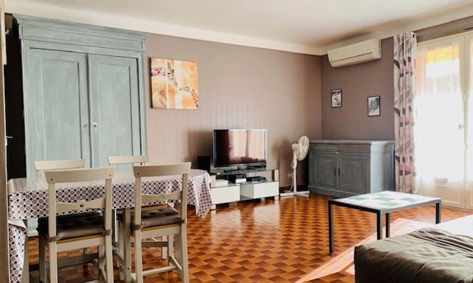 Amelie-les-Bains-Palalda Apartment | 1BR 4 Pers, A/C, WiFi, Terrace, Garage - Amélie-les-Bains
