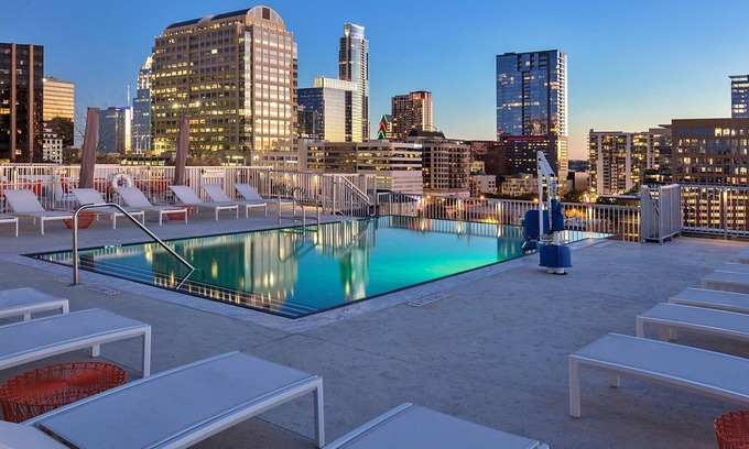 Civic District Condo | 1BR Condo in Downtown Austin - Walk to West 6th!n