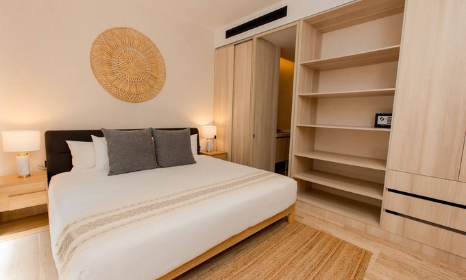 Villa Juarez Apartment | 1BR Pool & Golf Course in Corasol
