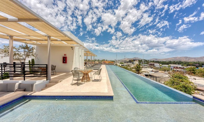 Downtown San Jose del Cabo Apartment | 1BR Rooftop & Pool in Cardinal
