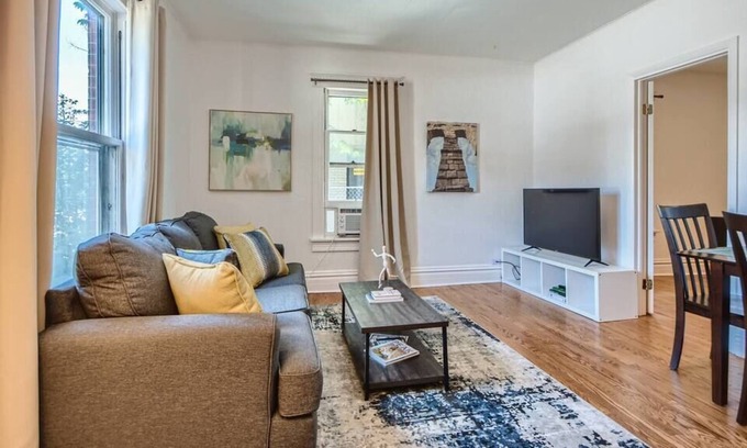 Jefferson Park Apartment | 1BR Victorian w/ Parking / Walk to Empower Field