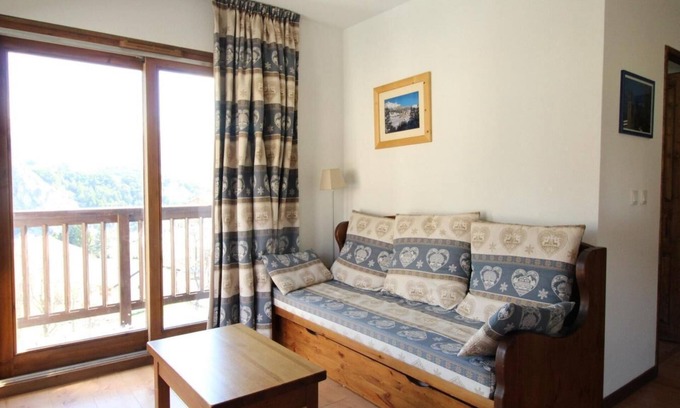 Aussois Apartment | 1st floor, balcony, tv, ski locker, 44m², Aussois