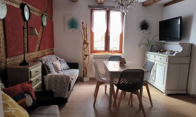 Ribeauville Apartment | 2 * apartments 3 bedrooms 2 bathrooms for 6 people Coeur de Ribeauvillé