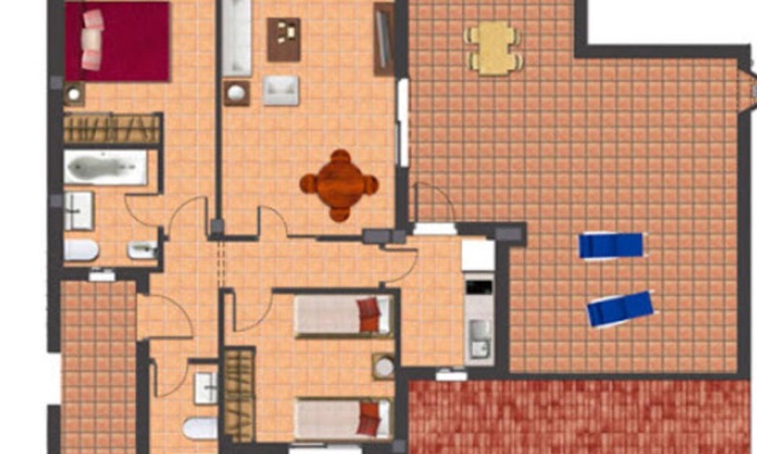 La Linea de la Concepcion Apartment | 2 bedroom penthouse block 1 (Apartment 1)