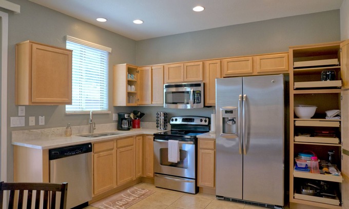 Festival Ranch House | 2 bed, 2 bath, stylish, single story, home in a 55+ adult active community.