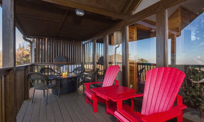 Sevierville Cabin | 2 Bed Cabin - Hot Tub, View! National Quartet Convention Opening!