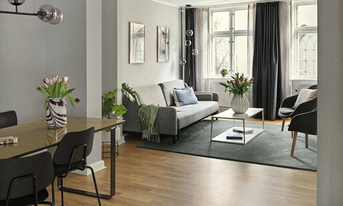 Copenhagen City Centre Apartment | 2 Bed Room Apartment | Spacious 110 sqm
