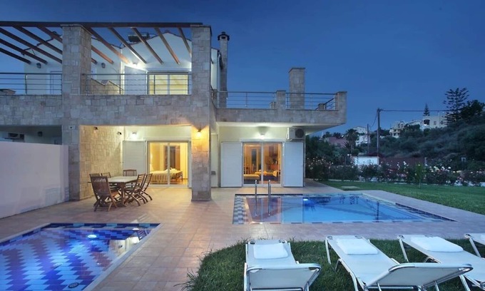 Daratsos Villa | 2 bedroom, 2,5 Bath Private Villa, with private pool, private barbecue & balcony