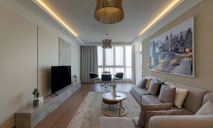 6th of October City Apartment | 2-bedroom apartment in aeon towers-6th october with AC, WiFi 703
