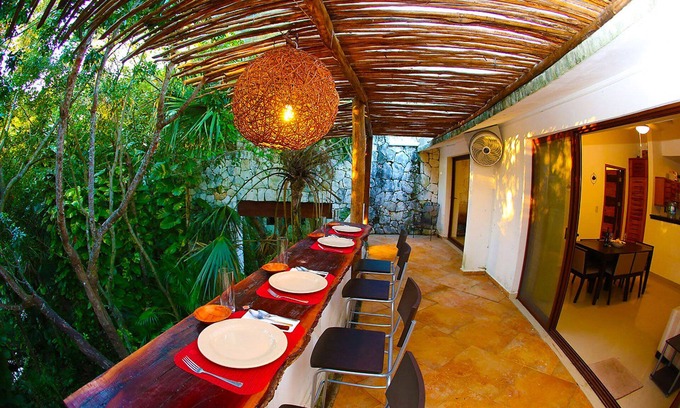 Akumal Apartment | 2 Bedroom Apartment In Quiet Secure Residential Complex Surrounded By Nature