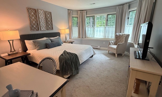 Woodville Apartment | 2-bedroom apartment in welcoming Hopkinton with Full Kitchen, Laundry, Patio