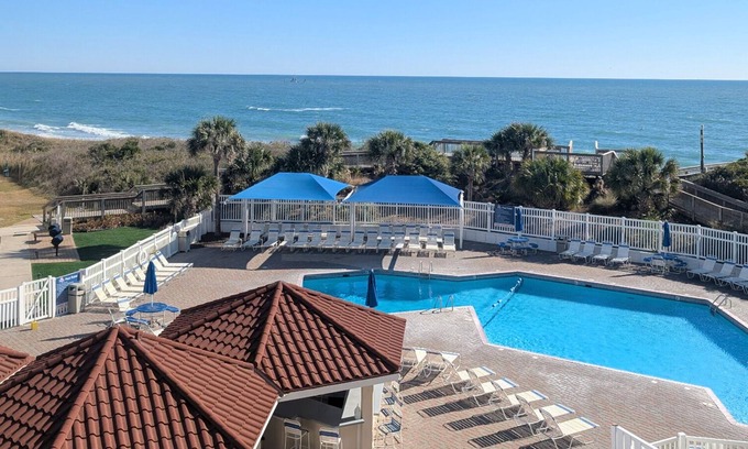 Sneads Ferry Condo | 2-bedroom condo on North Topsail Beach with amazing views of the Atlantic Ocean