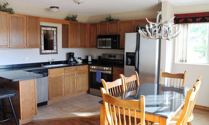 Eagle River Condo | 2 bedroom condo, great view of Duck Lake