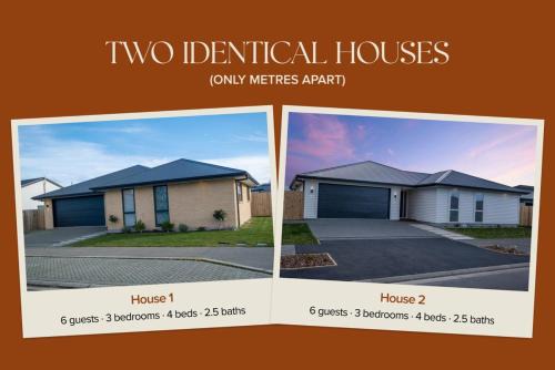 Prebbleton House | 2 Houses side by side with Games Rooms Walking distance to shops and restaurants