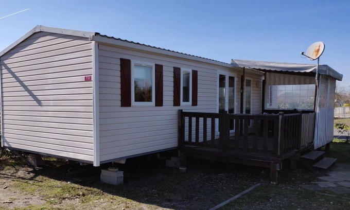 Gastes House | 2 Large Mobile-Homes 3 bedrooms all comfort as at home direction ocean