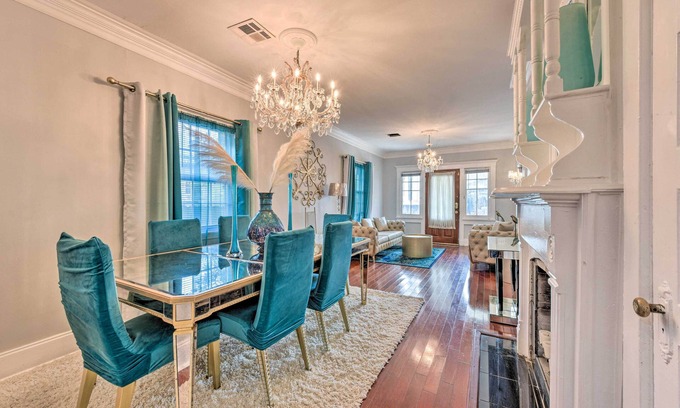 Central Carrollton Association House | 2 Mi to Audubon Park: Glam NOLA Gem