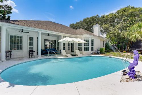 Palm Bay House | 2 Mi to Beach Luxe PCB Escape with Outdoor Space!