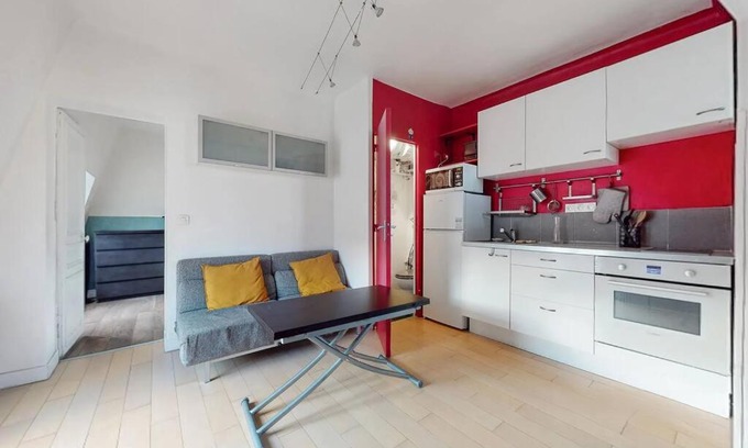 Riquet Stalingrad Apartment | 2 pièces Lumineux & Calme (28m²)