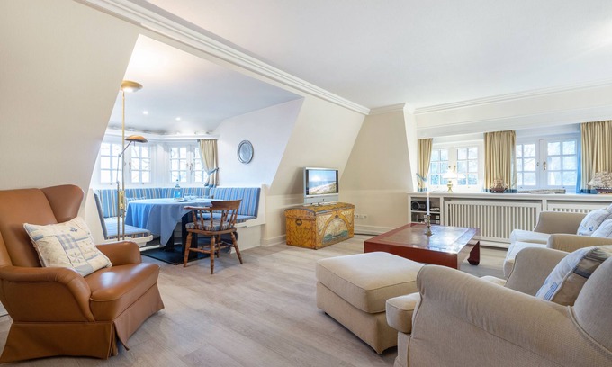Keitum Apartment | 2-raum App. im Ober- und Dachgeschoss mit ca. 60m² Wohnfläche