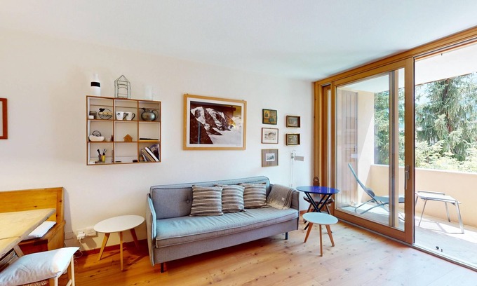 Celerina-Schlarigna Apartment | 2-room apartment, 50 m², on the 1st floor.