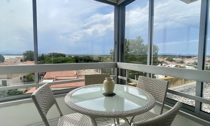 La Cote Radieuse Apartment | 2-room apartment with parking, WIFI, and air conditioning