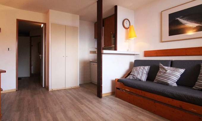 Bergers Apartment | 2-Room Apartment for 6, Close to Slopes and Shops - L'Alpe d'Huez