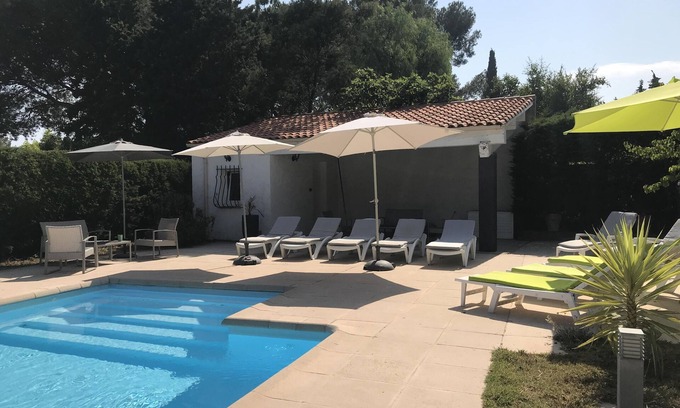 Boulouris-sur-Mer Apartment | 2 room apartment of 45m2 in villa St Raphael Boulouris