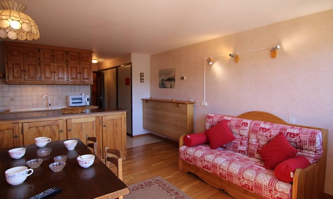 Les Saisies Apartment | 2-Room Apartment in Les Saisies - 6 People, South-Facing Balcony