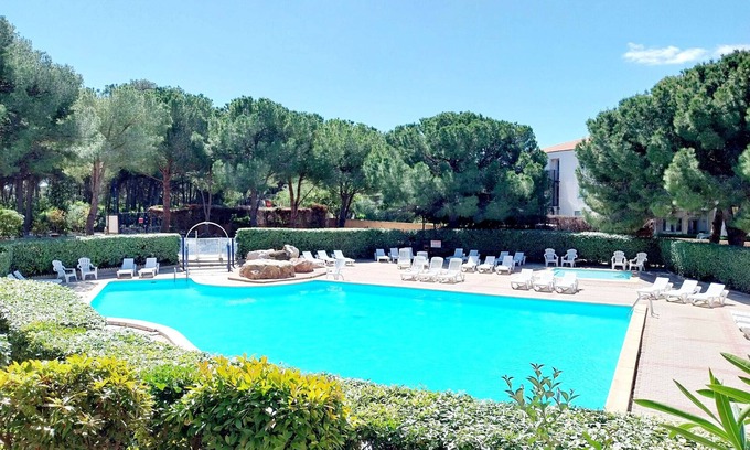 Balaruc-les-Bains Apartment | 2-room duplex with terrace and pool in Balaruc-les-Bains