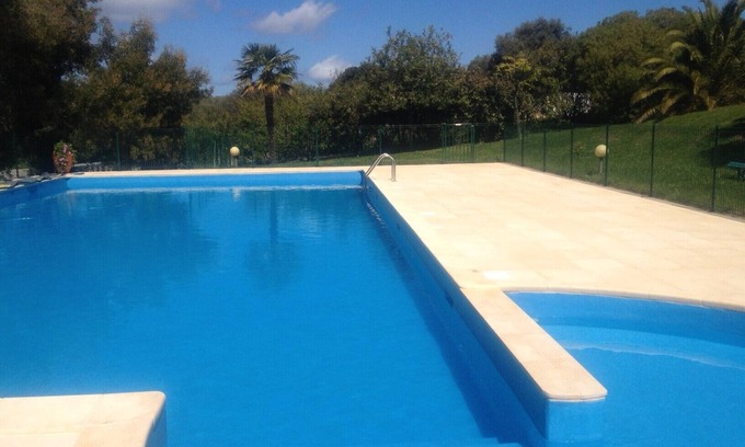 Cargese Apartment | 2 rooms with sea view Garden apartment in luxury residence with pool